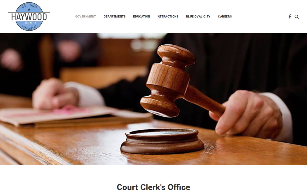 Haywood County warrant records, Circuit and General Sessions Clerk contact information
